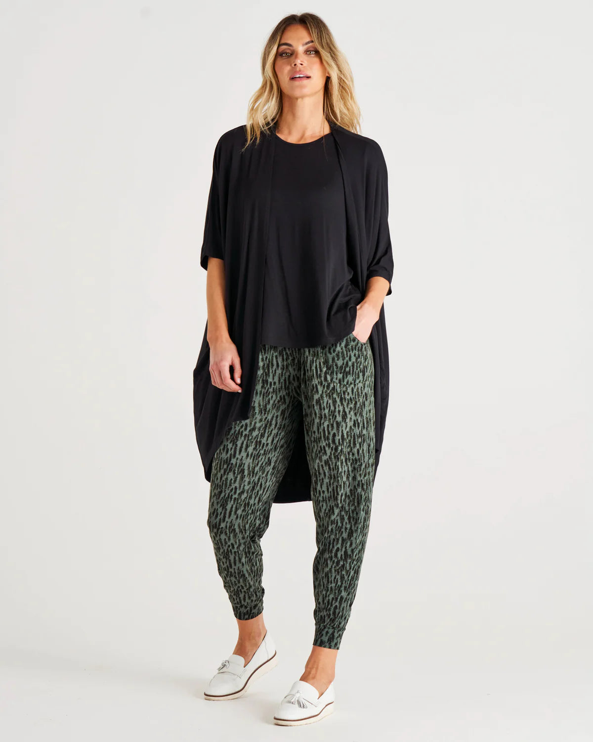 Betty Basics Magnolia Cardigan - Black