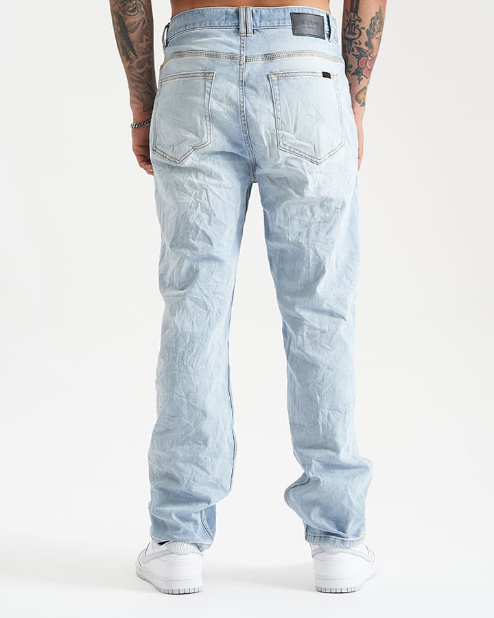 Kiss Chacey K5 Relaxed Fit Jean - Sunbleached Blue