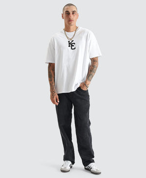Kiss Chacey K5 Relaxed Fit Jean - Black Grey