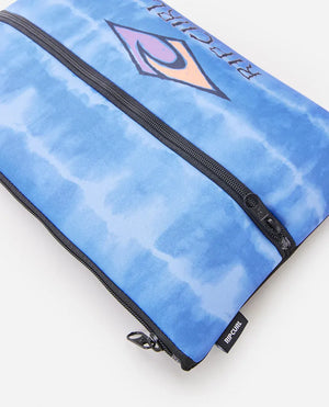 Rip Curl X Large Pencil Case - Blue/Orange