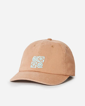Rip Curl Celestial Sun 6 Panel Cap- Light Brown