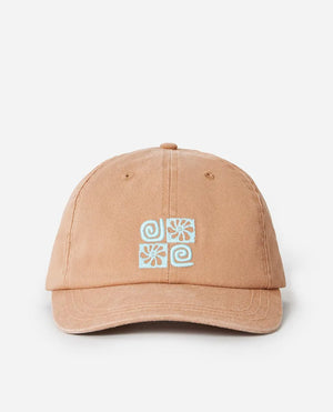 Rip Curl Celestial Sun 6 Panel Cap- Light Brown