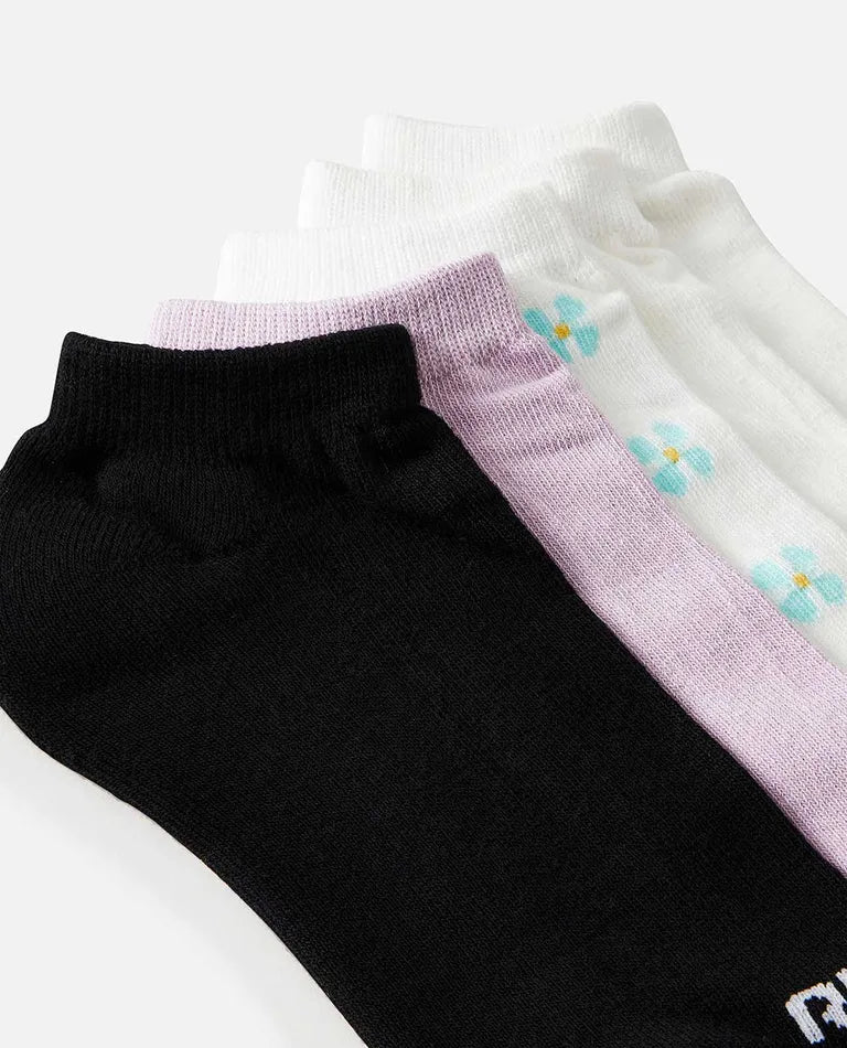 Rip Curl Ankle Sock 5 Pack- Multico