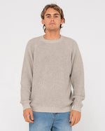 Rusty Disposal Crew Neck Knit - Ecru