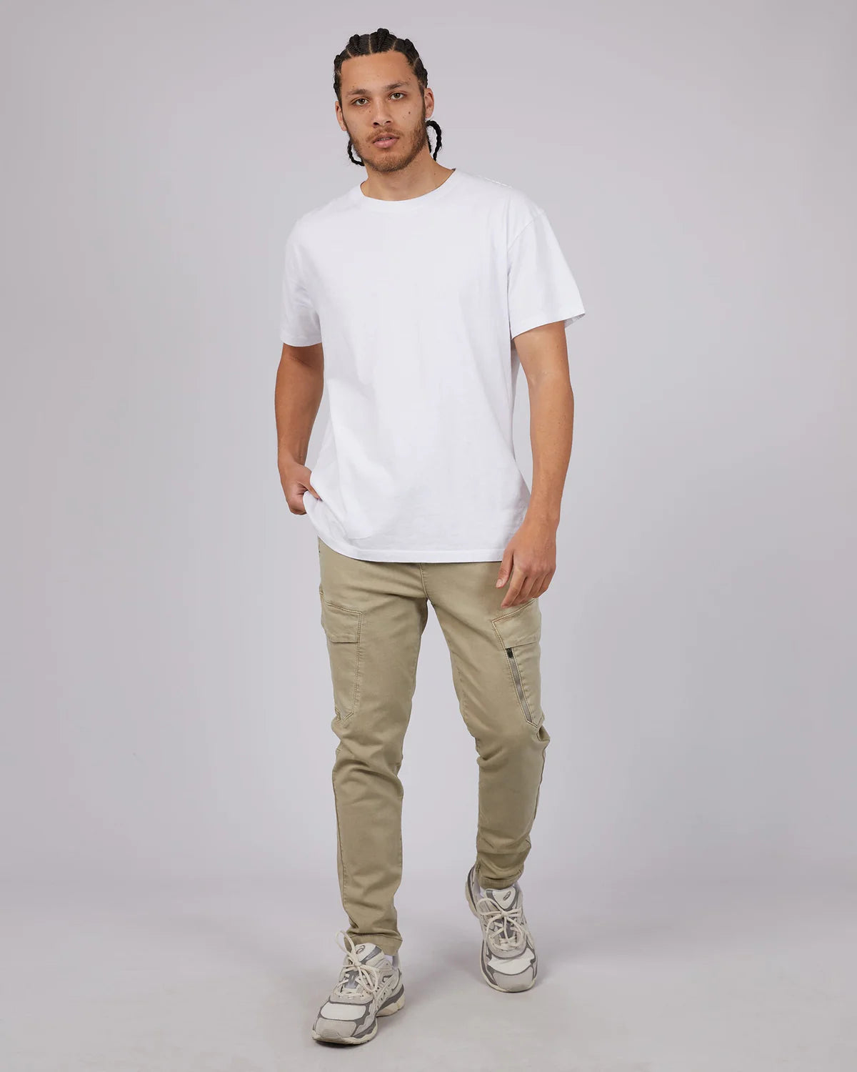 St Goliath Inset Cargo Pants - Tan