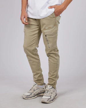 St Goliath Inset Cargo Pants - Tan