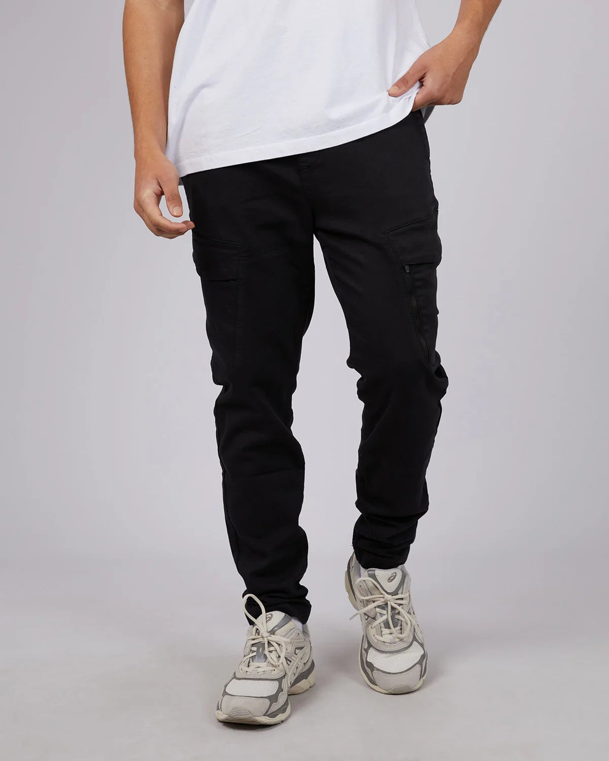 St Goliath Inset Cargo Pant - Black