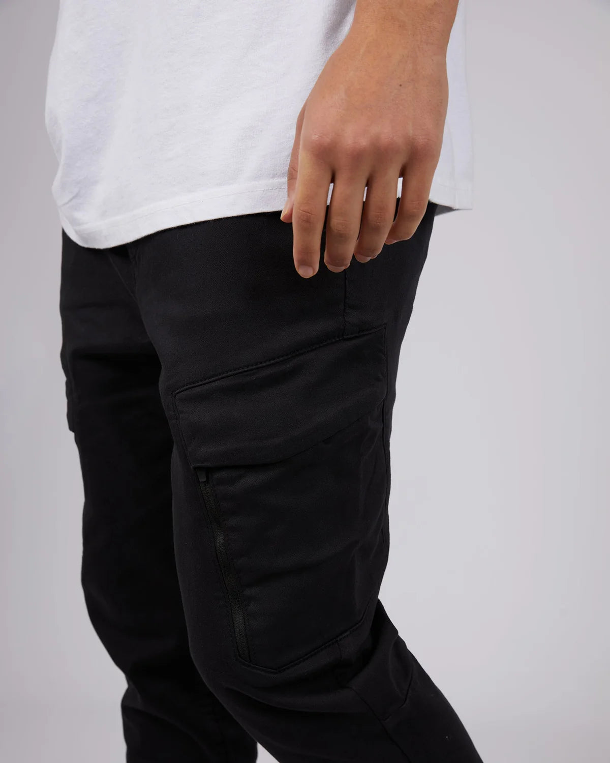 St Goliath Inset Cargo Pant - Black