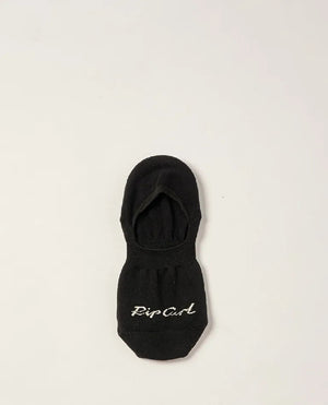 Rip Curl Invisible Sock Pair- Womens - Black