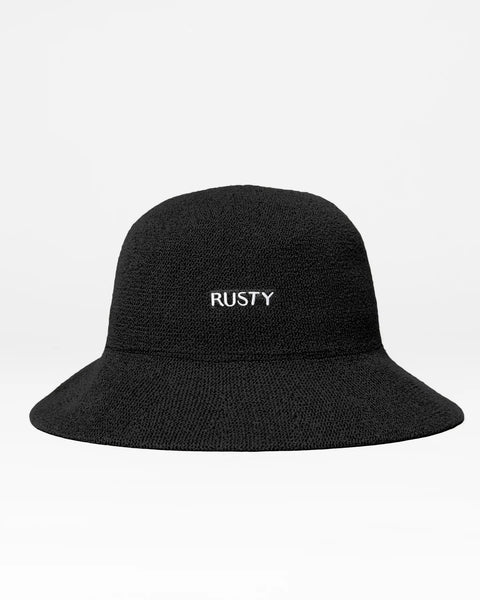 Rusty Bailey Bucket Hat- Black – Husk Him Her