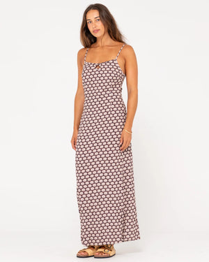 Rusty Sorrento Maxi Dress- Tuscan Brown