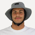 Carve Big Wave Unisex Surf Bucket Hat- Grey