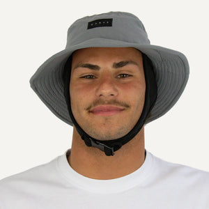 Carve Big Wave Unisex Surf Bucket Hat- Grey