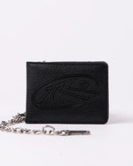 Rusty Speed Chain Wallet-Black