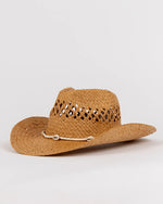 Rusty Howdy Cowboy Straw Hat- Caramel