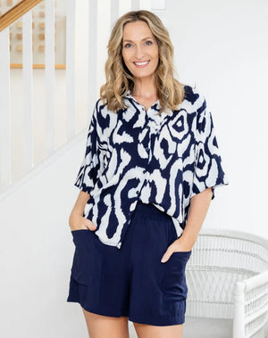 Sabrina Short - Navy