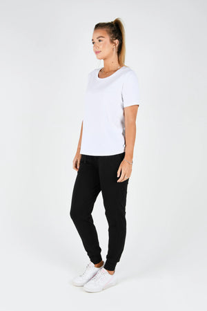 One Ten Willow Crew Tee - White