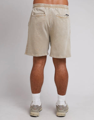 St Goliath Track Fleece Short - Sand