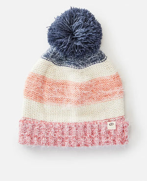 Rip Curl Surf Tree House Pom Pom Beanie- Multico