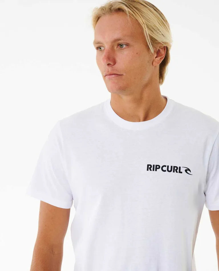 Rip Curl Brand Icon Tee - White