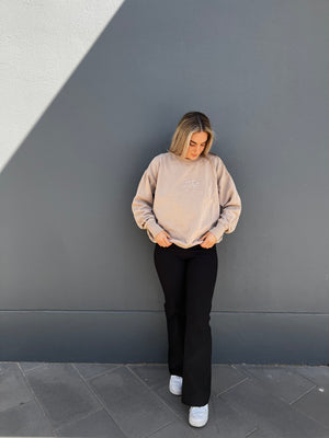 Jorge Heart Fleece - Tan