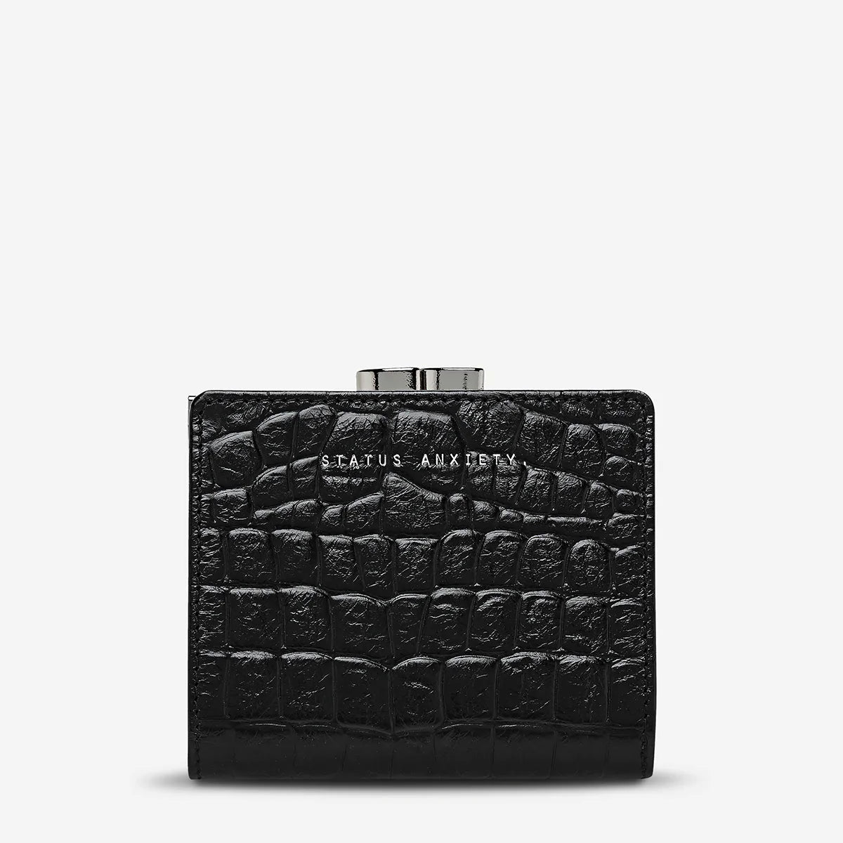 Status Anxiety As You Were - Black Croc Emboss
