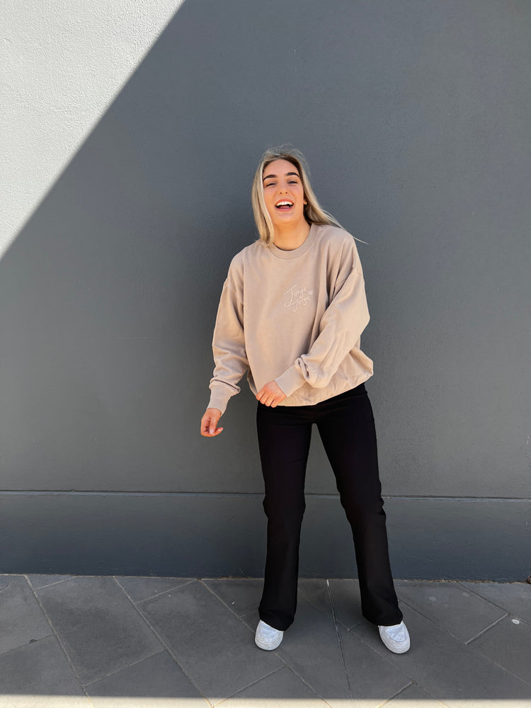 Jorge Heart Fleece - Tan