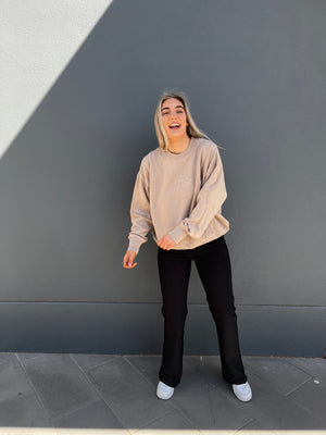 Jorge Heart Fleece - Tan