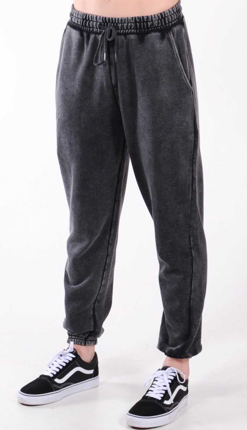 Silent Theory Silent Trackpant - Washed Black