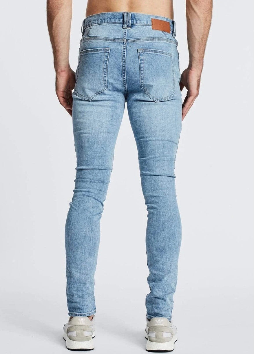 Nena &  Pasadena Flynn Skinny Fit Jeans - Havana Blue