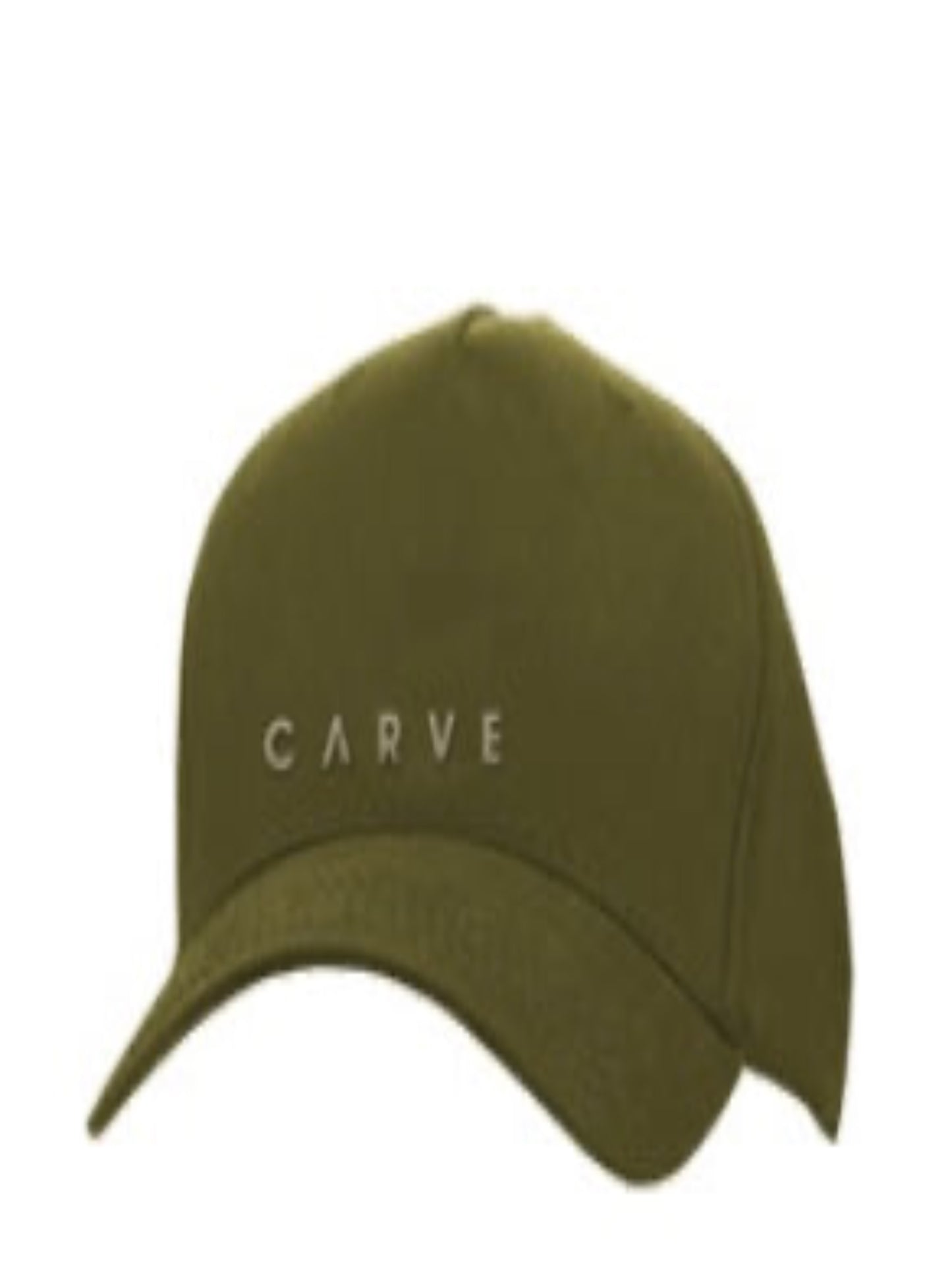 Carve Home Run Unisex Curved Peak Cap- Olive
