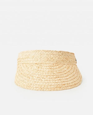 Rip Curl Essential Straw Visor- Natural