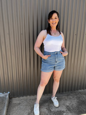 Sass Naomi Cami- White