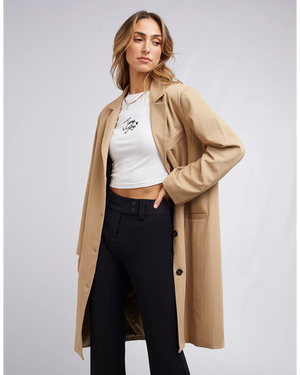Jorge Miller Coat - Tan