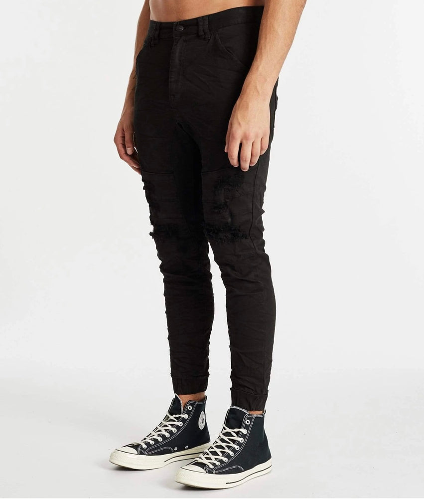 Kiss Chacey Hydra Denim Jogger- Jet Black