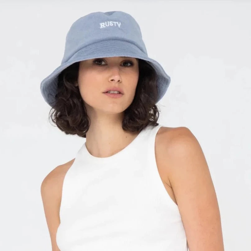Rusty Sunny Bucket Hat - Blue Mirage