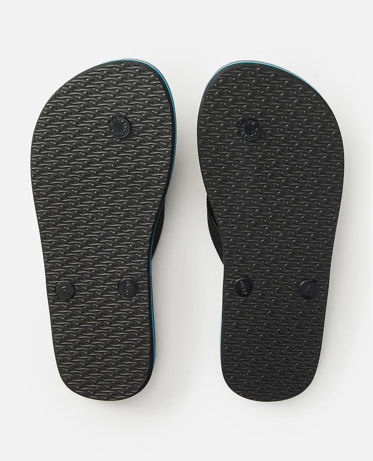 Rip Curl icon Open Toe Boys Thong - Black