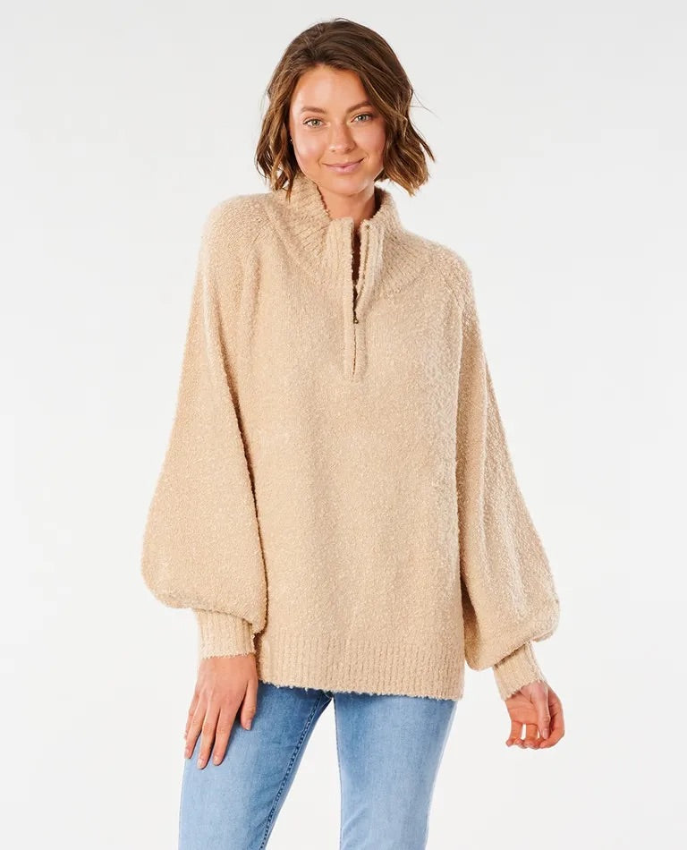 Rip Curl Cosy Sweater - Natural