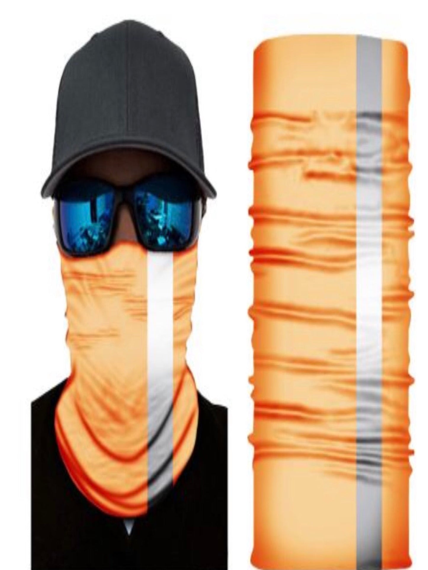 FSA Orange HI-VIS Face Shields