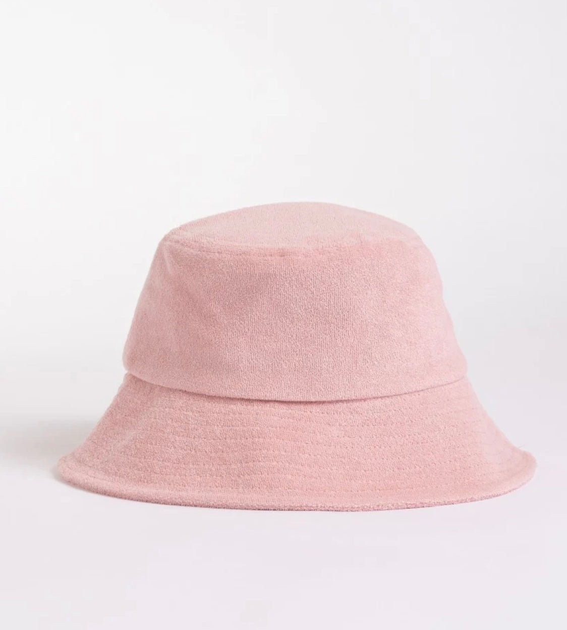 Rusty Sunny Towelling Bucket Hat Girls - Pink Nectar