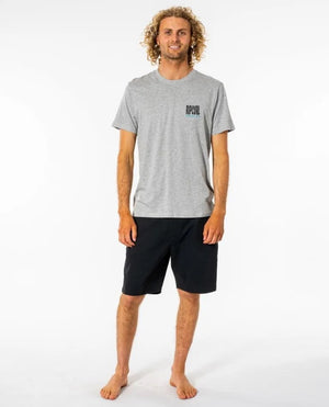 Rip Curl Origins Tee- Grey Marle