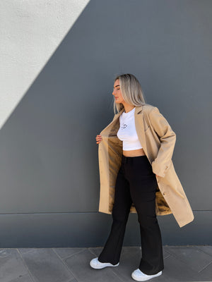 Jorge Miller Coat - Tan