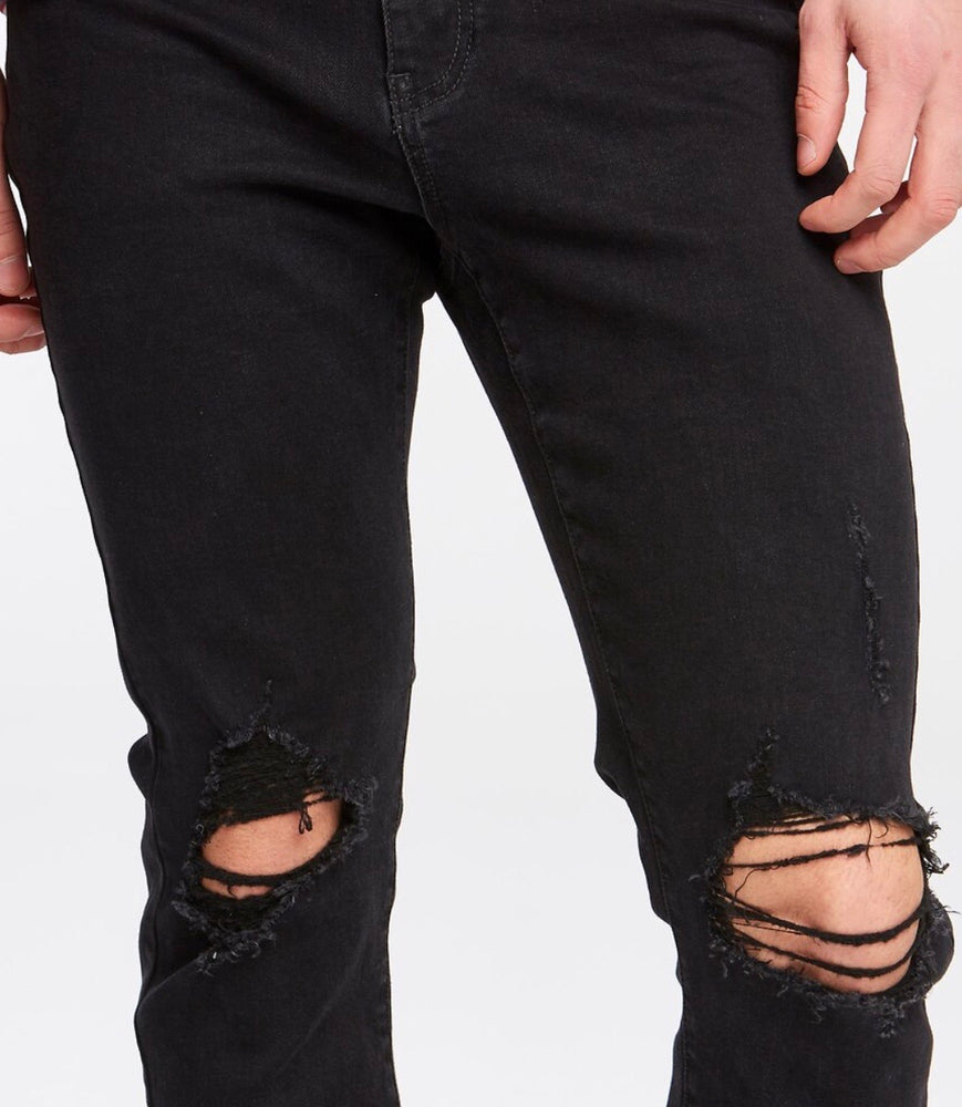 Riders By Lee R1 Skinny Jean - Obsidian Destrory