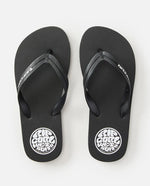 Rip Curl icon Open Toe Boys Thong - Black