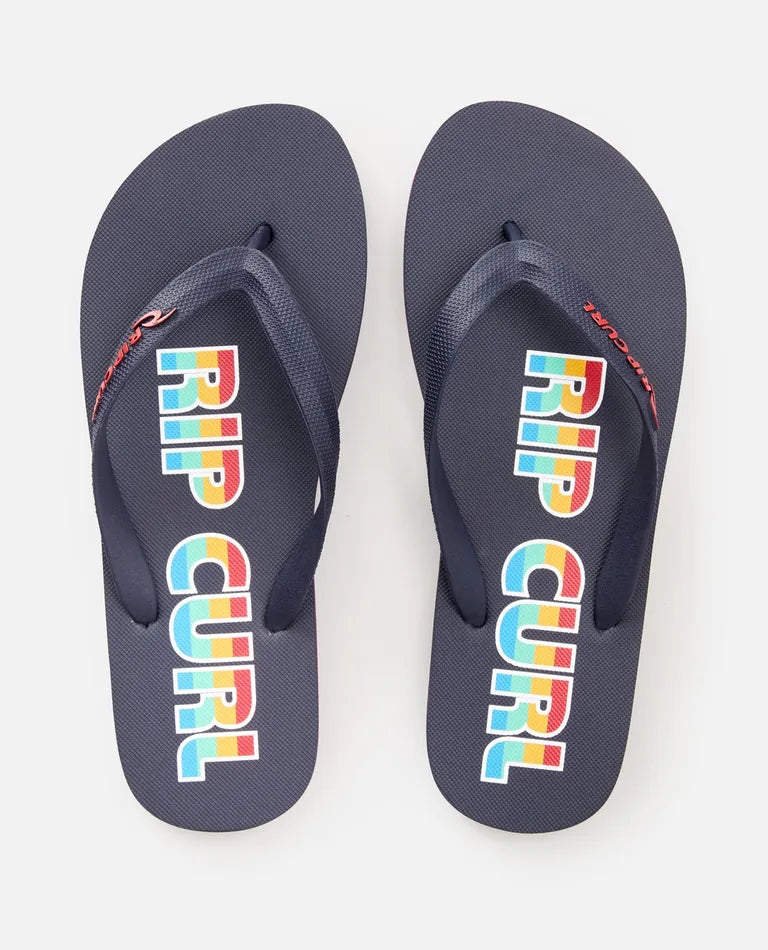 Rip Curl Icons Open Toe - Black/Black/Red