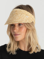 Hurley Summer Straw Visor - Coconut Milk