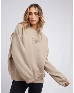 Jorge Heart Fleece - Tan