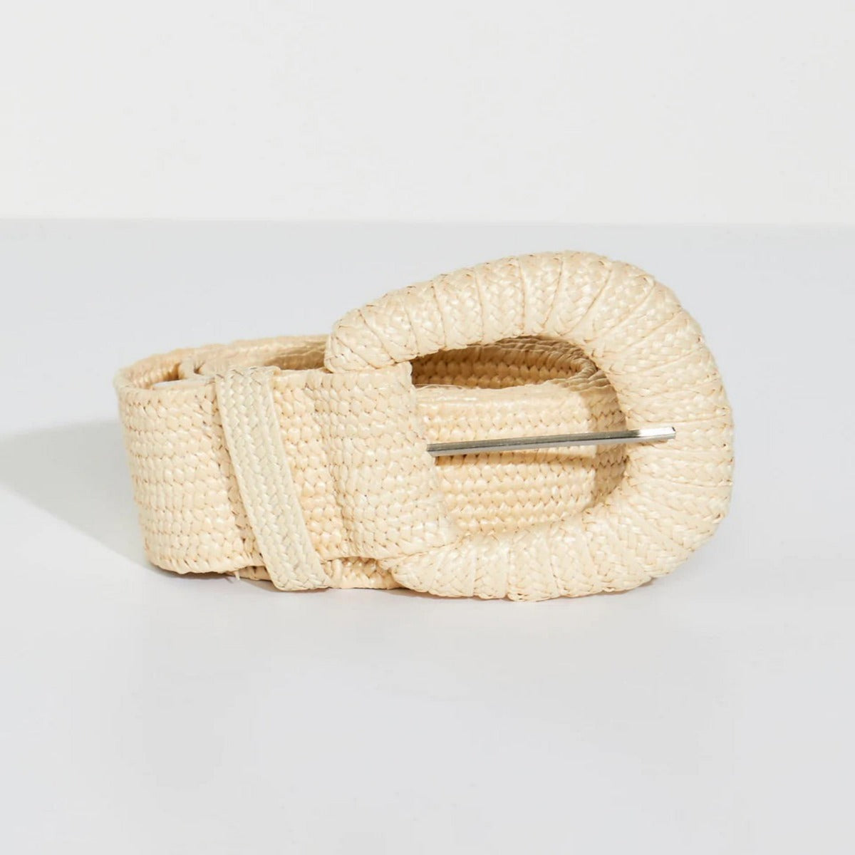 Sass Gabby Stretch Belt- Natural