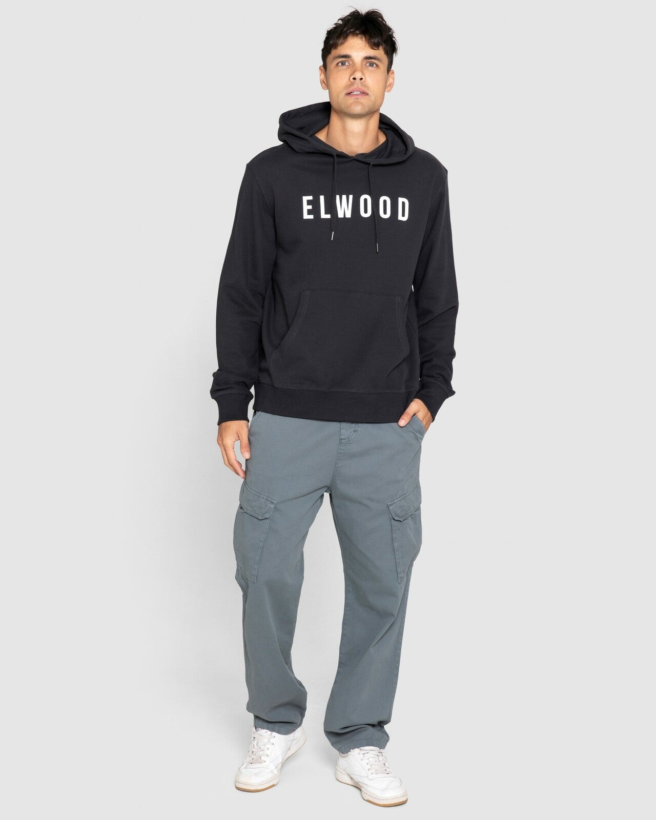 Elwood Mens Huff N Puff Hood - Jet Black